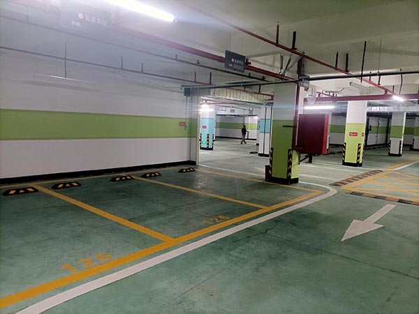东洲小区划线